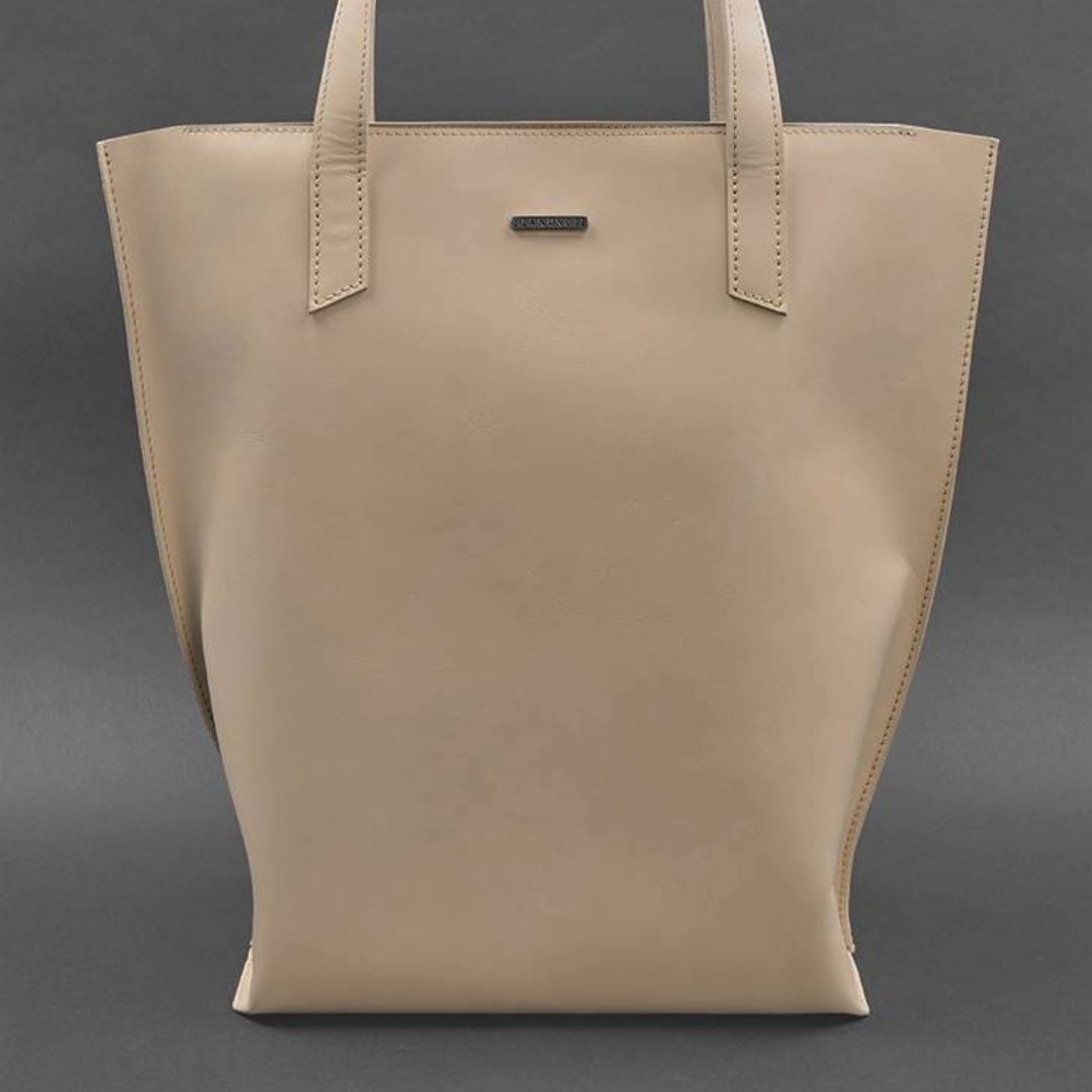 Сумка шкіряна BN-BAG-17 Бежева