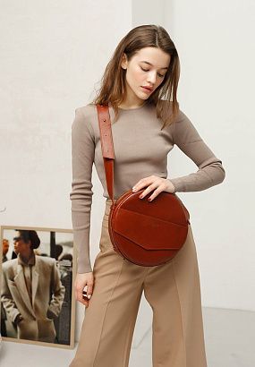 Сумка шкіряна BN-BAG-30 Коричнева
